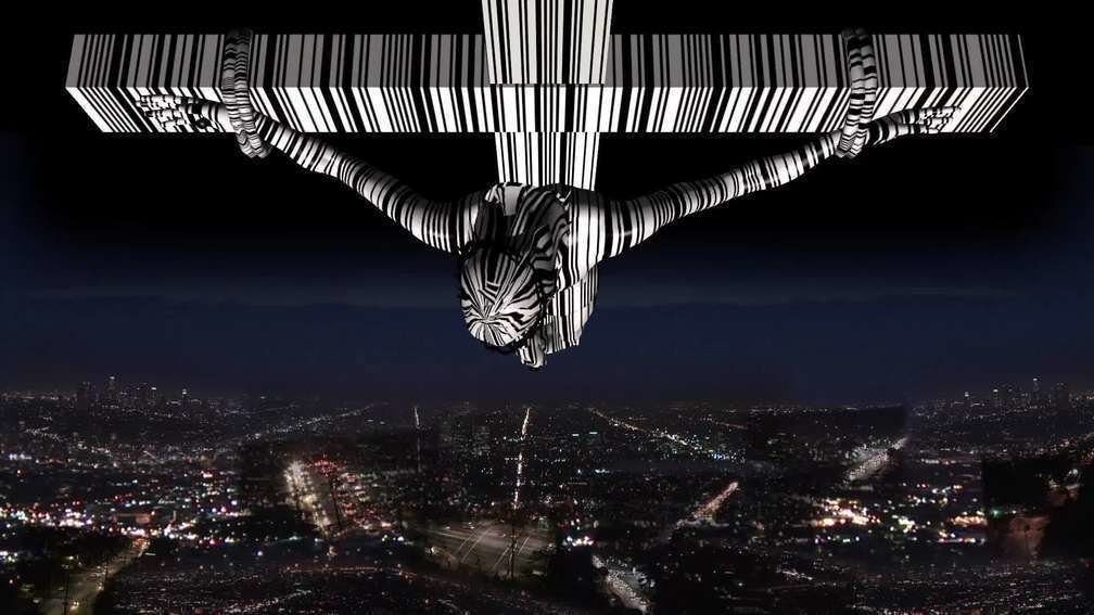 Barcode Jesus in a Material World