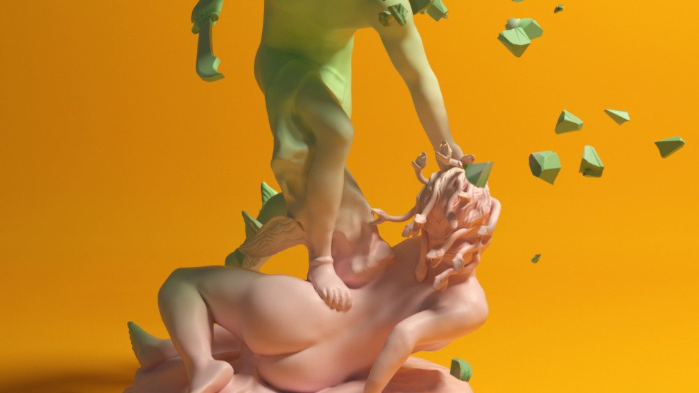 Breaking The Spell (Perseus Beheading Medusa)