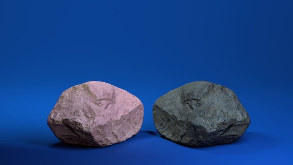 Colored Bodies (Blue)